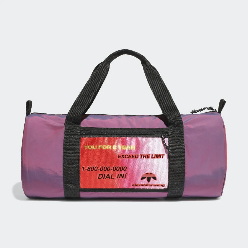 Adidas Originals di Alexander Wang borsone 2 toni viola prezzo di ricambio £65 nuovissima