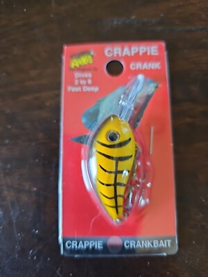 arkie fishing lure factory Arkie Crappie Crank CD-94 Stone Missouri Fishing Lure 2 To 6 Ft Deep  Crankbait