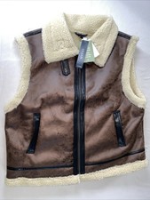 Divided H&m Womens Sherpa Jacket Size Large Nwt