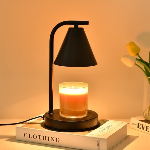 Candle Warmer Lamp,Electric Lamp Warmer, Dimmable Wax Melt A-black - Picture 2 of 6