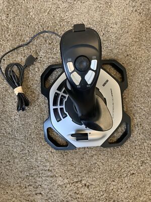 Logitech Extreme 3D PRO J-UF17 Flight Simulator Joystick Tested Working EUC