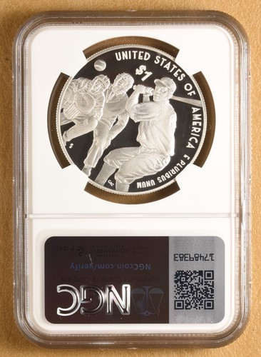 2022 P Negro Leagues Baseball Commemorative Silver Dollar NGC PF 69 Ultra Cameo - Picture 2 of 2