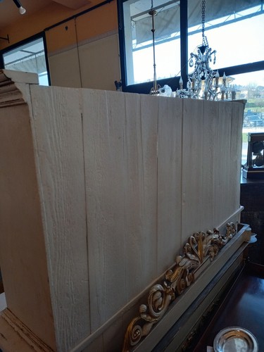 CREDENZA DISPENSA BOTTEGA ANTICA LACCATA 165X44.H182CM - Foto 10 di 14