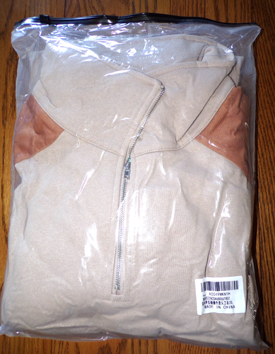 Sweatshirts WIHOLL Oversized Quarter Zip For Women Color Block Pullover Hoodies - Picture 2 of 3