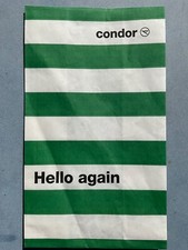 Torba na plucie, torba na koty, torba na plucie, torba na choroby, torba na odpady. CONDOR Airlines