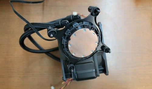 GENUINE!! ASETEK 650LX CPU DUAL FAN WATER LIQUID COOLING SYSTEM 2011 2066 SOCKET - Bild 2 von 2