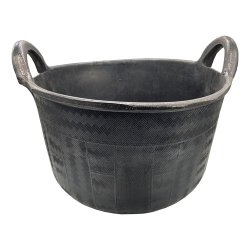30 Litre Rubber Skip Feed Bucket Water Trough horse cattle livestock