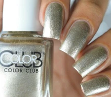 Color Club Soak Off  Gel Polish ANTIQUATED,  Gel 928, .5 fl oz  Champagne Gold