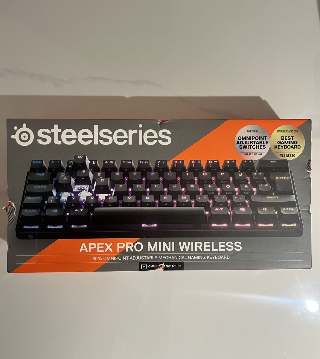 STEELSERIES Apex Pro Mini Wireless Mechanical Gaming STEELSERIES Apex Pro Mini Wireless Mechanical Gaming