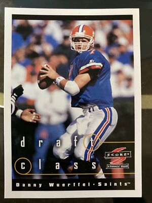 Danny Wuerffel Rookie Card New Orleans Saints 1997 Score Pinnacle #300