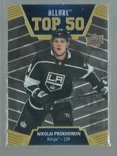 2019-20 Upper Deck Allure Top 50 #T5014 Nikolai Prokhorkin (ref 92913)