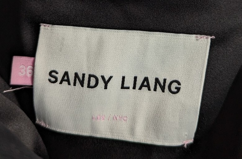 Sandy Liang Spring 2016 Runway Black Canvas Denim Cargo Culotte Halter Jumpsuit image 6