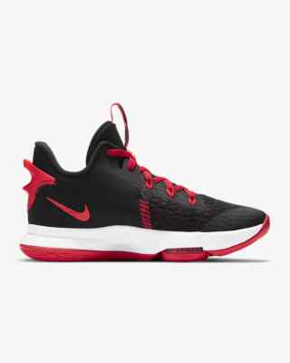 Nike LeBron Witness V 5 Bred Black Red Crimson White CQ9380  display picture 2