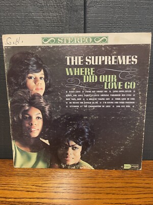The Supremes   Where Did Our Love Go - 12'' Viny l- 1964 - Motown   MT 621 