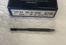 OSG 6-32 NC 3F B GH3 High Spiral Tap New Qty 1 Steam Oxide