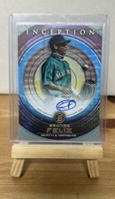 2022 Bowman Inception Baseball GEORGE FELIZ Prospects Auto RC Mariners /399