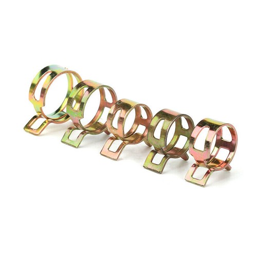115Pcs Steel Spring Clip Hose Clamps 6-22mm Adjustable Range Worm Gear Stainless - Picture 9 of 16