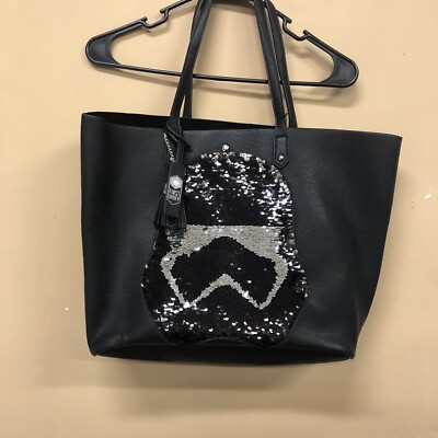 Star Wars First Order Charming Charlie Exclusive Purse Tote Sequin Flip Bioworld