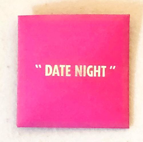 Carnival Cruise Line Fun Barrel DATE NIGHT Pink & White Charm NIP