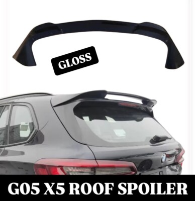 BMW X5 G05 M50 Glanz Schwarz Heck Dach Spoiler Kofferraum Flügel Lippe Body Kit 2018+