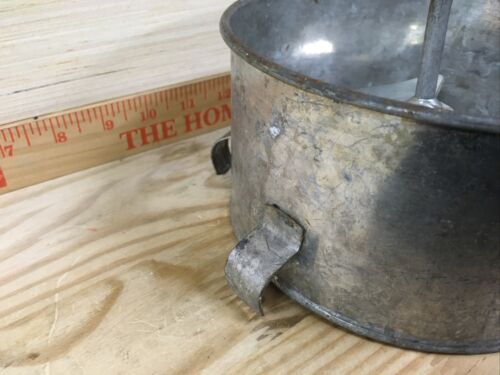 Vintage Food Mill 2 qt Stainless Steel Masher Ricer Strainer 7”, Rust Included - Picture 7 of 7