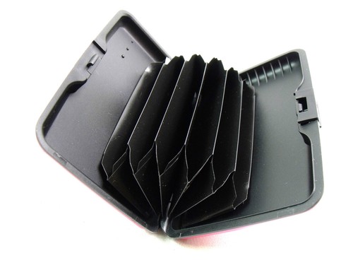 METAL ALUMINIUM CREDIT CARD WALLET HOLDER BUSINESS ID RFID BLOCKING POUCH PURSE - Picture 20 of 95