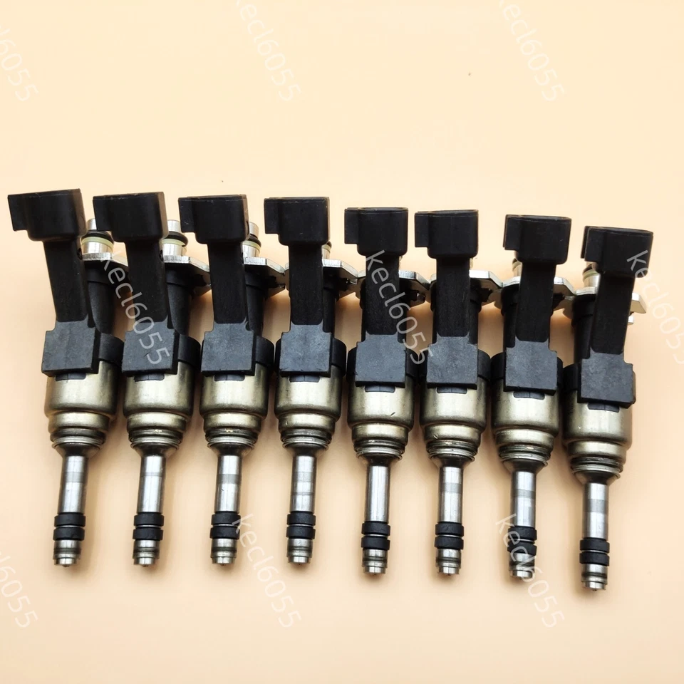 8X Original GM 12668390 Fuel Injectors For 14-19 Chevrolet GMC 1500 5.3L FJ1217 Foto 2 de 4