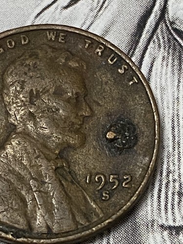 ERROR WHEAT CENT 1952 SAN FRANCISCO MINT - Picture 2 of 7