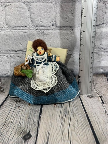Vintage Handmade in Ireland Itsy McBitsy Doll The Irish Maiden Artist S Gowan - Picture 9 of 9