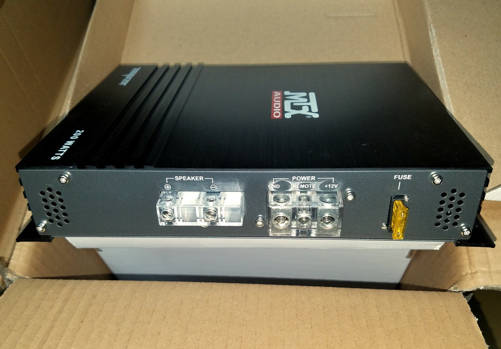 mtx terminator 200 watt amp