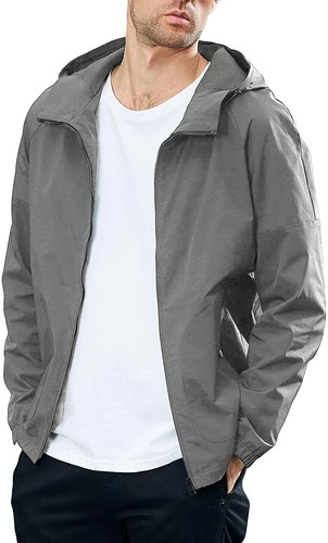 Mens Waterproof Jacket Breathable 