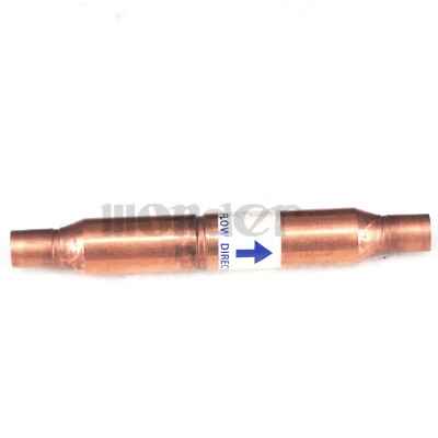 I.D 1/4'' Copper Equal Check Valve Non-return Air Conditioner Refrigerator