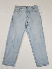 Structure Jeans 32x30 USA Made Relaxed Fit Blue Denim Starlight Leg Vintage