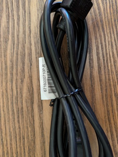 Longwell 6716000710P Black Power Cord for HP -- Length: 6 FT -- 18 AWG - Picture 3 of 4