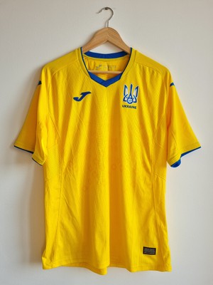 Ukraine 2020/2021 Home Joma Football Soccer Shirt Jersey Rare