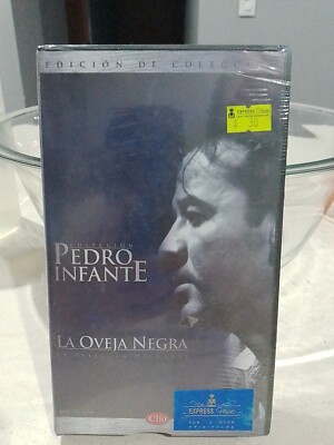 VHS PELICULA PEDRO INFANTE.- LA OVEJA NEGRA.
