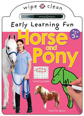 Pferd und Pony (Wipe Clean Early Learning Fun): Wipe Clean Early Learning Activi