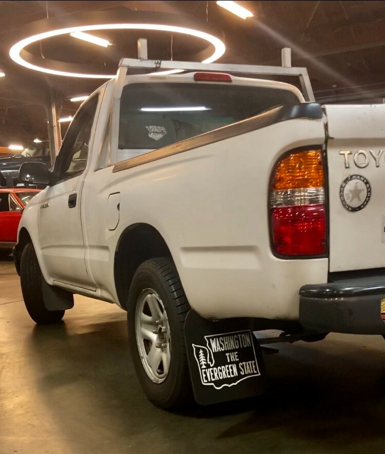 Washington State Vintage Mud Flaps (1 Pair) 12" Wide x 18" Long eBay