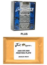 2013 LEAF JUST VAULT BASEBALL BOX with BONUS PACK