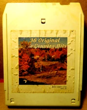 Music~8-Track Tape 36 Original Country Hits Audio Research ARI 1008 CT2 Vol.11