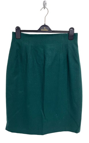 Jupe Portefeuille Verte Norton McNaughton Taille 8P - Occasion Très Bon état