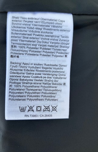Womens Helly Hansen BLACK Aden Long Coat $150, Size: L - Picture 7 of 8