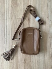 Russell & Bromley Rowlow Mini Crossbody Bag With Tassel Nwot