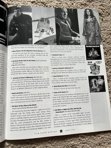 Film Score Monthly Vol 8 #5 June 2003 James Bond 007 Part 2 - Picture 4 of 6
