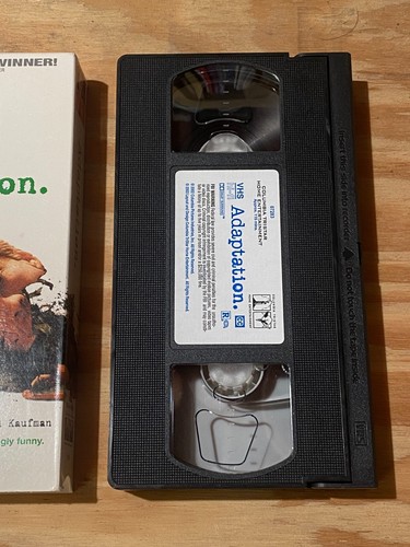 Adaption VHS Heimfilm Nicolas Cage Meryl Streep Spike Jonze Chris Cooper Videorecorder - Bild 5 von 5