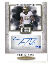 2021 Sage Hit Premier Draft TRE NIXON #A147 ~ Auto /100 Rookie RC
