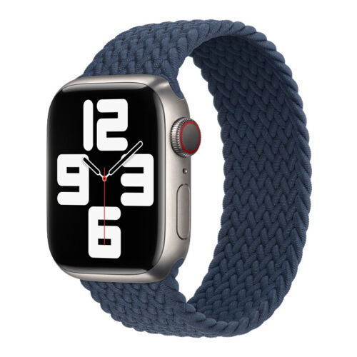 Braided Solo Loop Band Strap for Apple Watch Series 9 8 7 6 5 4 3 40/45/41/49mm - Picture 32 of 55