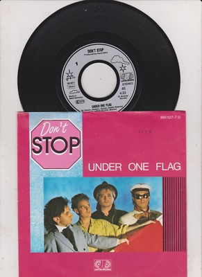 Under One Flag - Don't Stop - Single 7'' Vinyl 