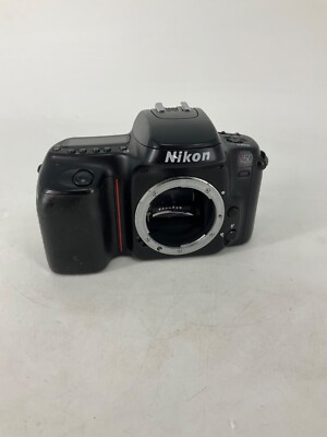 Vintage Nikon N50 SLR Film Camera Body Only 6.1MP Black