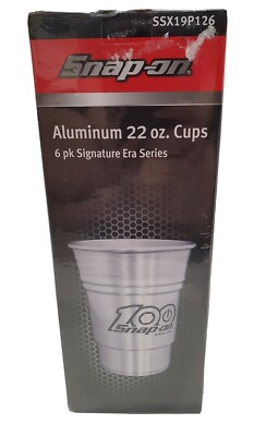 Snap On 6 pk Signature Era Series Aluminum 22 oz. Cups 1923